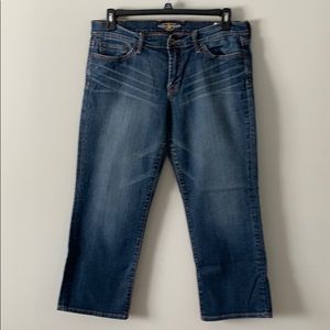 ☘️☘️Lucky Brand sweet & crop ankle carpis/jeans